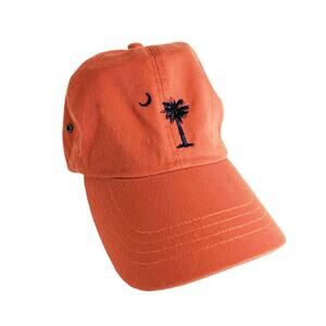 Vtg Clemson University SC Tigers Orange Baseball Hat Ball Cap Mr Augi's Sports